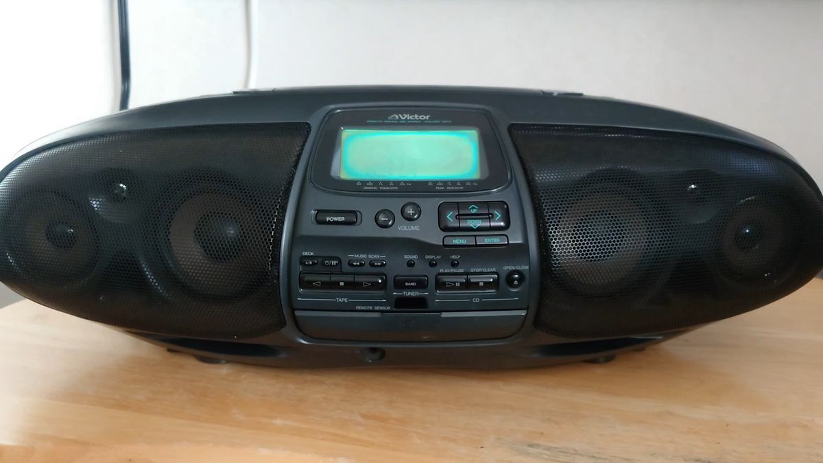 Victor RC-X777 CD カセット バブルラジカセ 当時物｜Yahoo!フリマ（旧