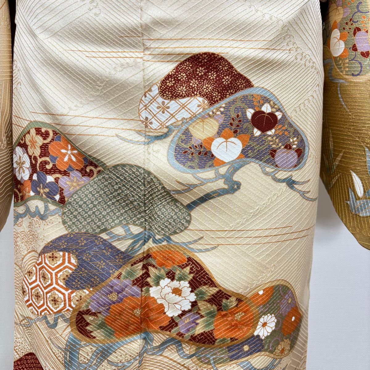 訪問着フルセット 訪問着 袋帯 帯揚げ 帯締め 4点セット 結婚式 披露宴