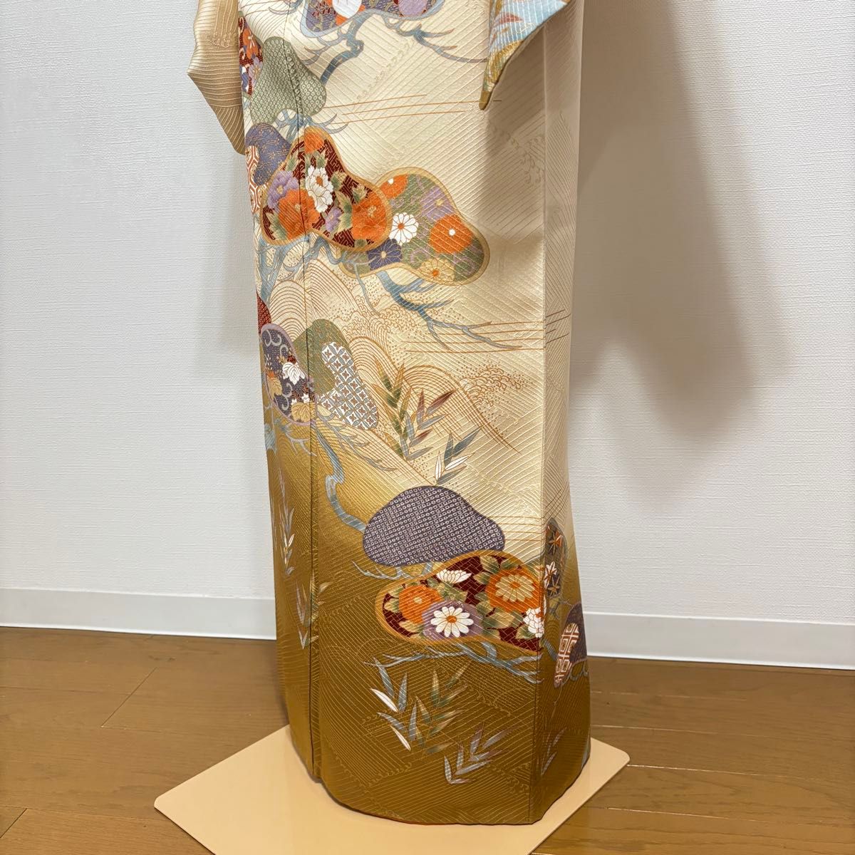 訪問着フルセット 訪問着 袋帯 帯揚げ 帯締め 4点セット 結婚式 披露宴