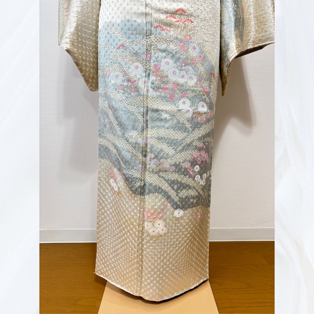 訪問着フルセット 訪問着 袋帯 帯揚げ 帯締め 4点セット 結婚式 披露宴