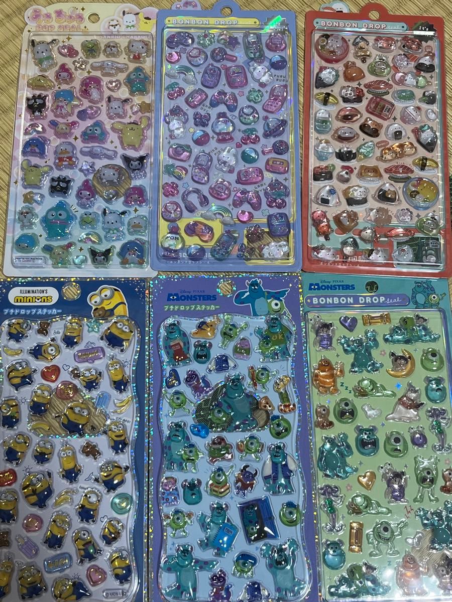 ボンボンドロップシール うるちゅる プチドロップステッカー シール