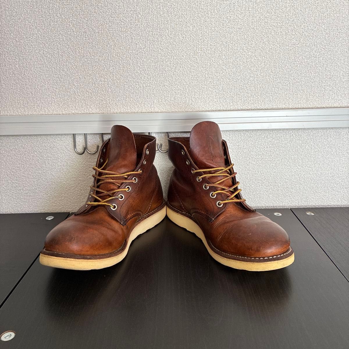 レッドウィング9111 USA製 アイリッシュセッター ブーツ プレーントゥ