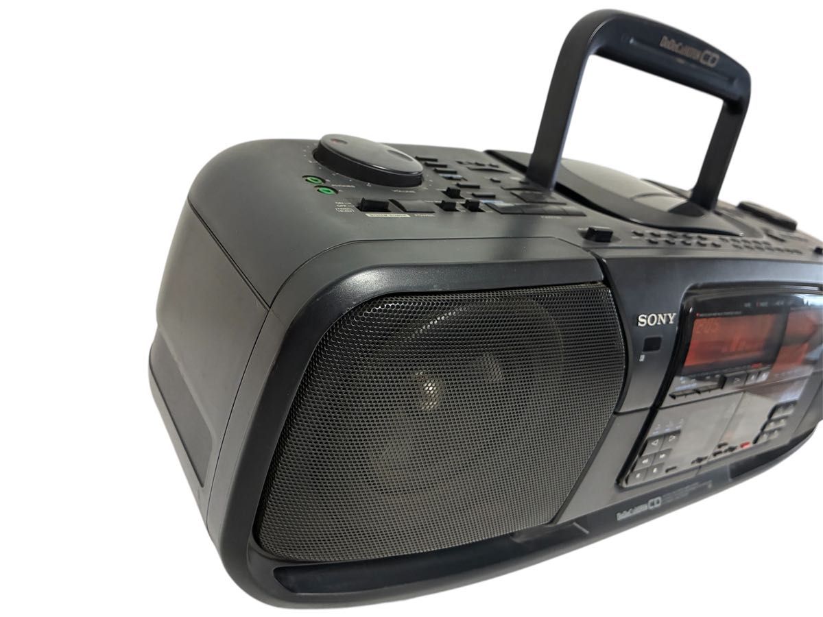 昭和レトロ】SONY CFD-900 CD ラジカセ ドデカホーン ブラック