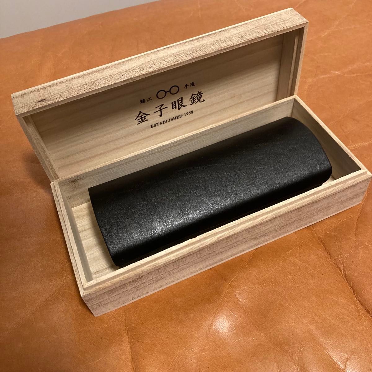 新品未使用 金子眼鏡 メガネケース 桐箱 ブラック｜Yahoo!フリマ（旧