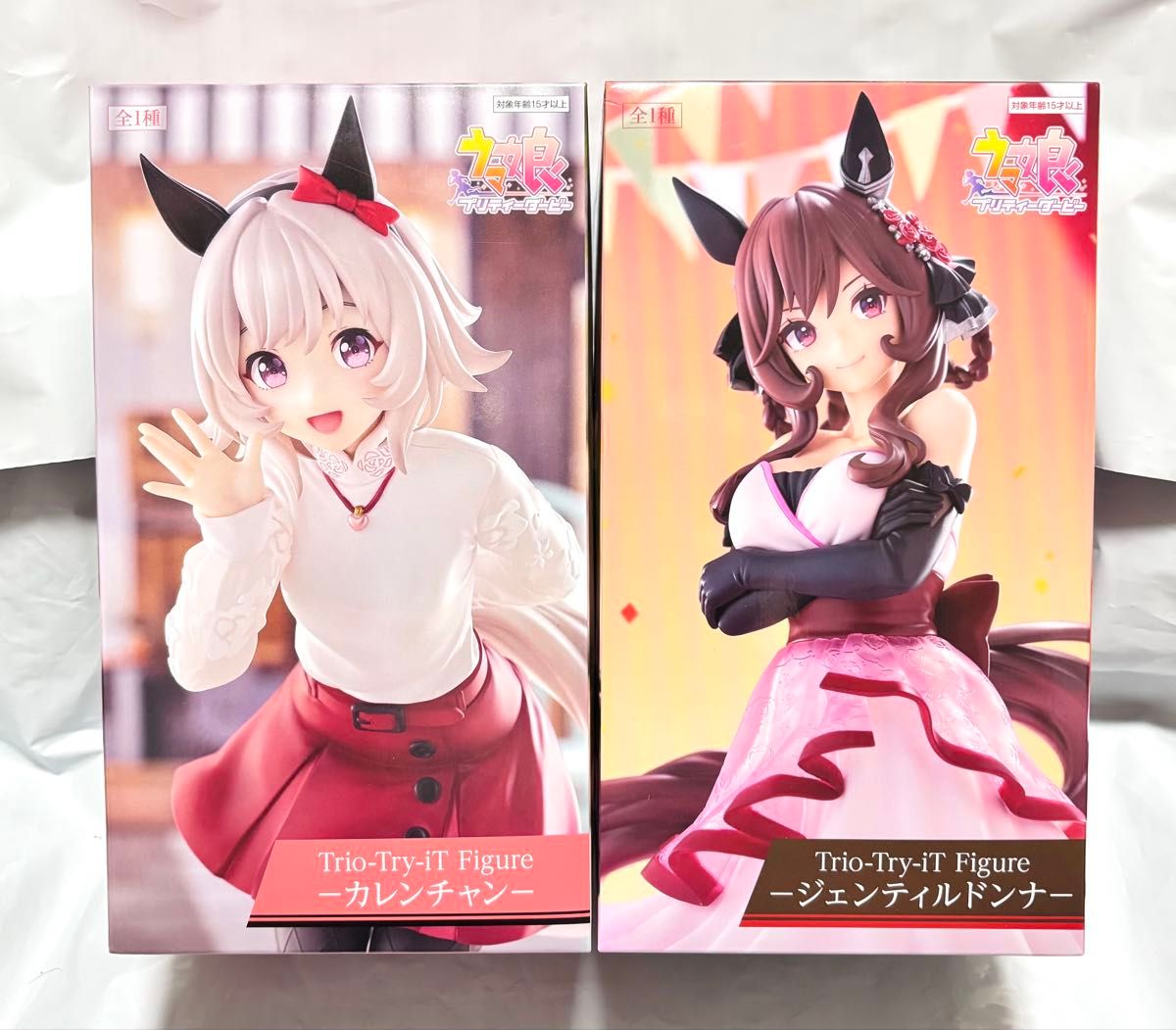 ウマ娘 フィギュア ジェンティルドンナ ラウンドワン限定 カレンチャン