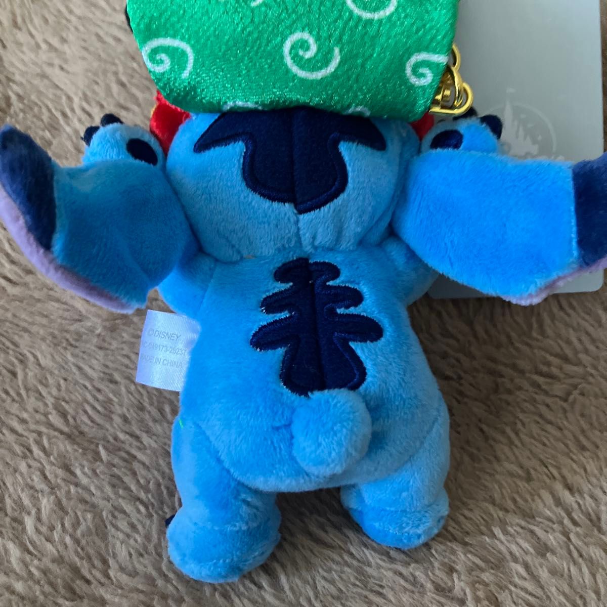 スティッチ ぬいぐるみキーホルダー・キーチェーン 獅子舞 NEW YEAR