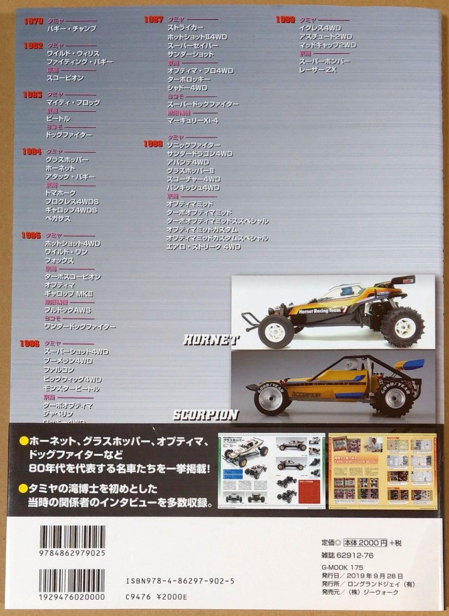 80年代電動オフロードカー メモリアルブック ラジコン ムック｜Yahoo