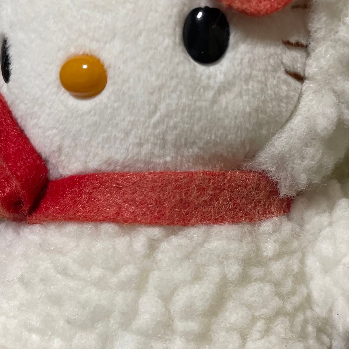 ハローキティ キティちゃん 雪だるま ぬいぐるみ マスコット 希少