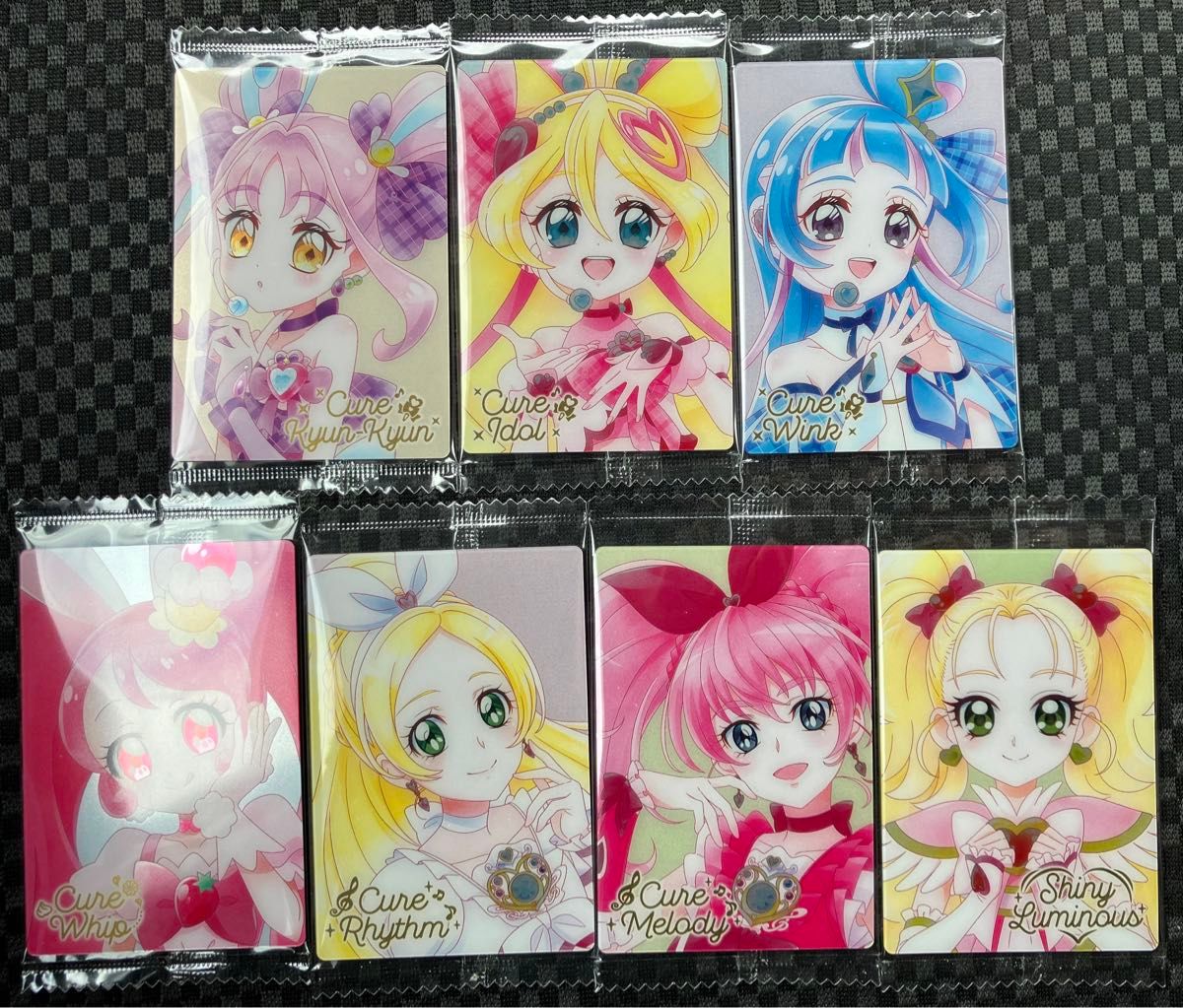 プリキュア ウエハース12 hr コンプ 全7種 キュンキュンhr アイドルhr