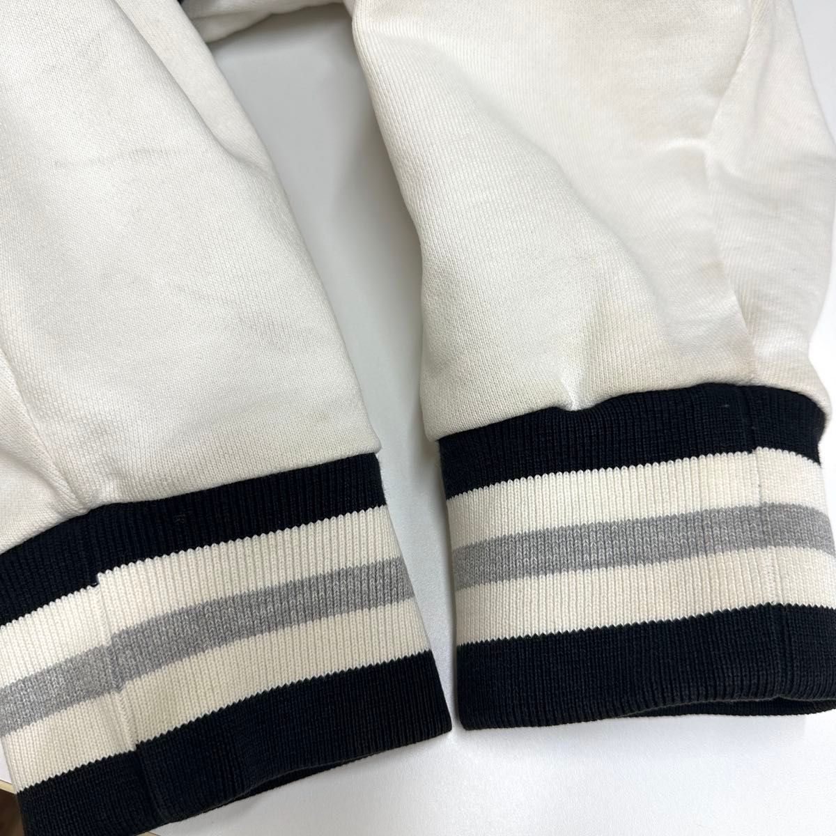 A BATHING APE スタジャン スウェット 黒白 日本製 アベイシングエイプ