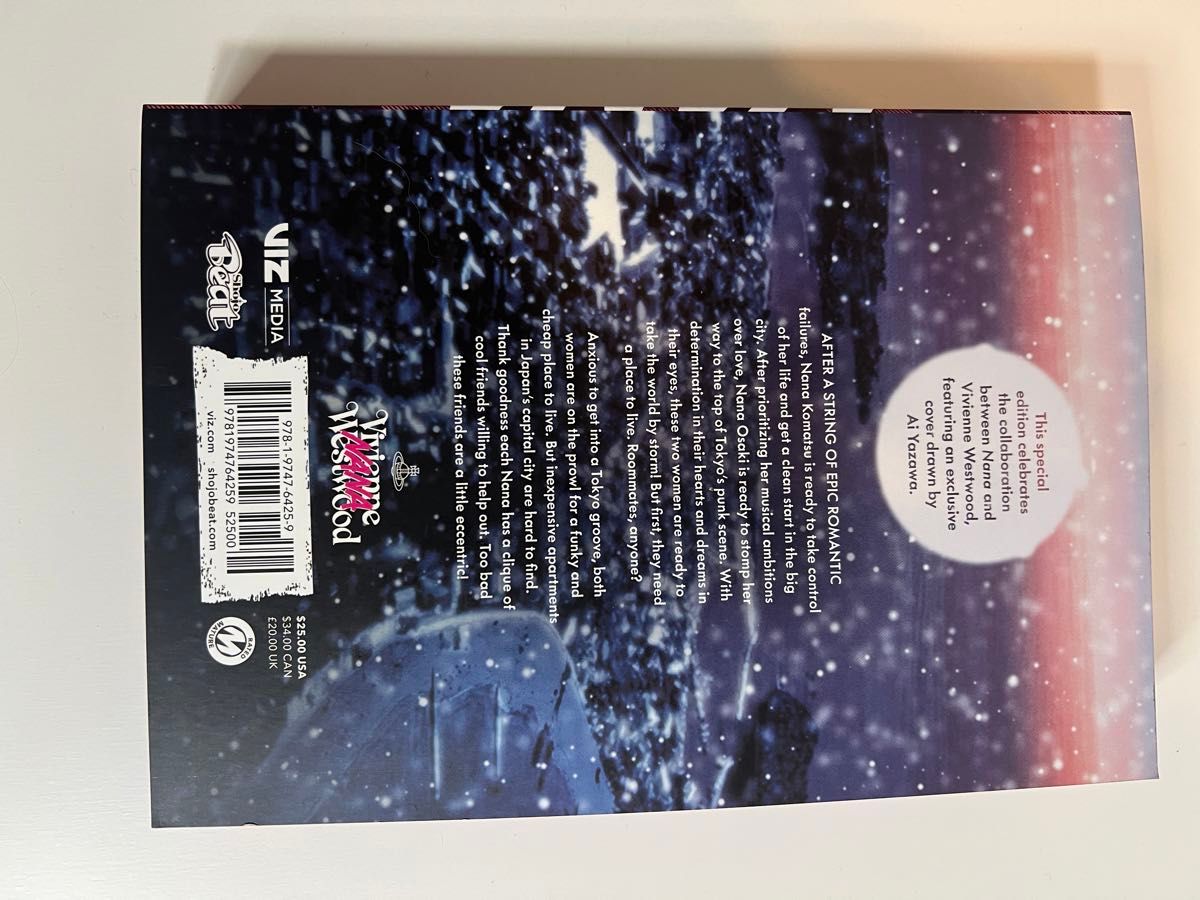 新品未使用 vivienne westwood x NANA コミック 漫画 25th Anniversary