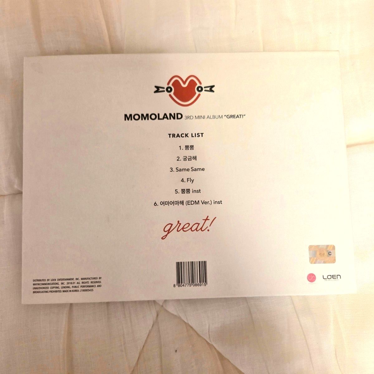 美品 廃盤品 MOMOLAND CD 5枚セット｜Yahoo!フリマ（旧PayPayフリマ）