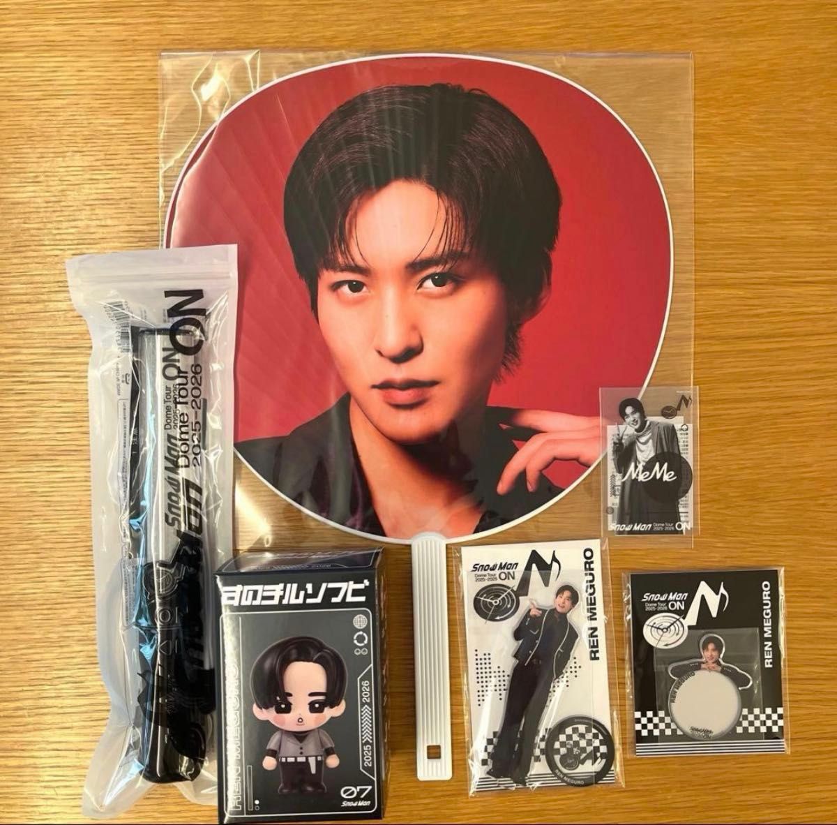 即日発送新品未使用品】 Snow Man Dome Tour 2025-2026 ON 目黒蓮6点