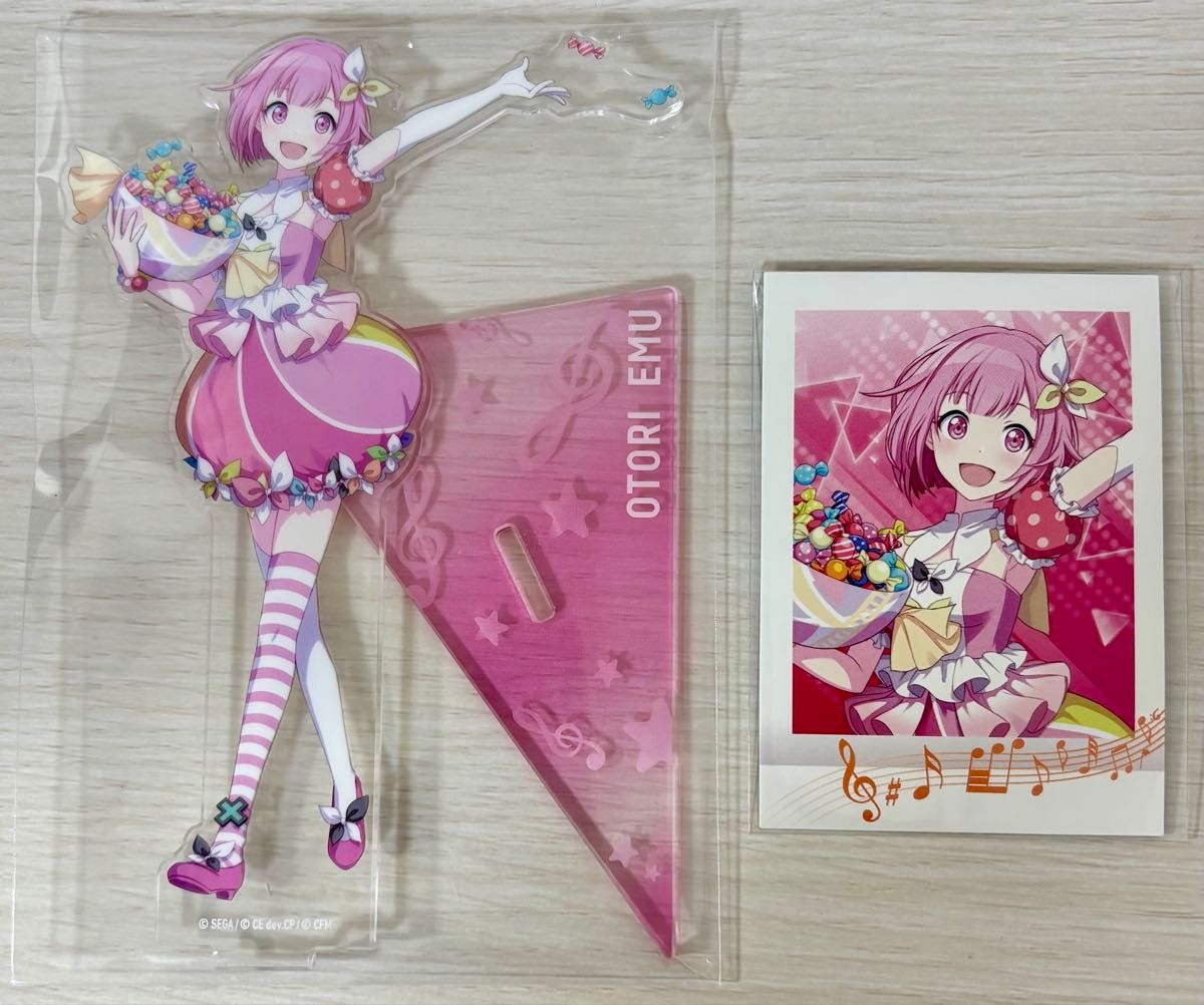 プロセカ 鳳えむ 進級前 アクリルスタンド アクスタ おまけぱしゃこれ