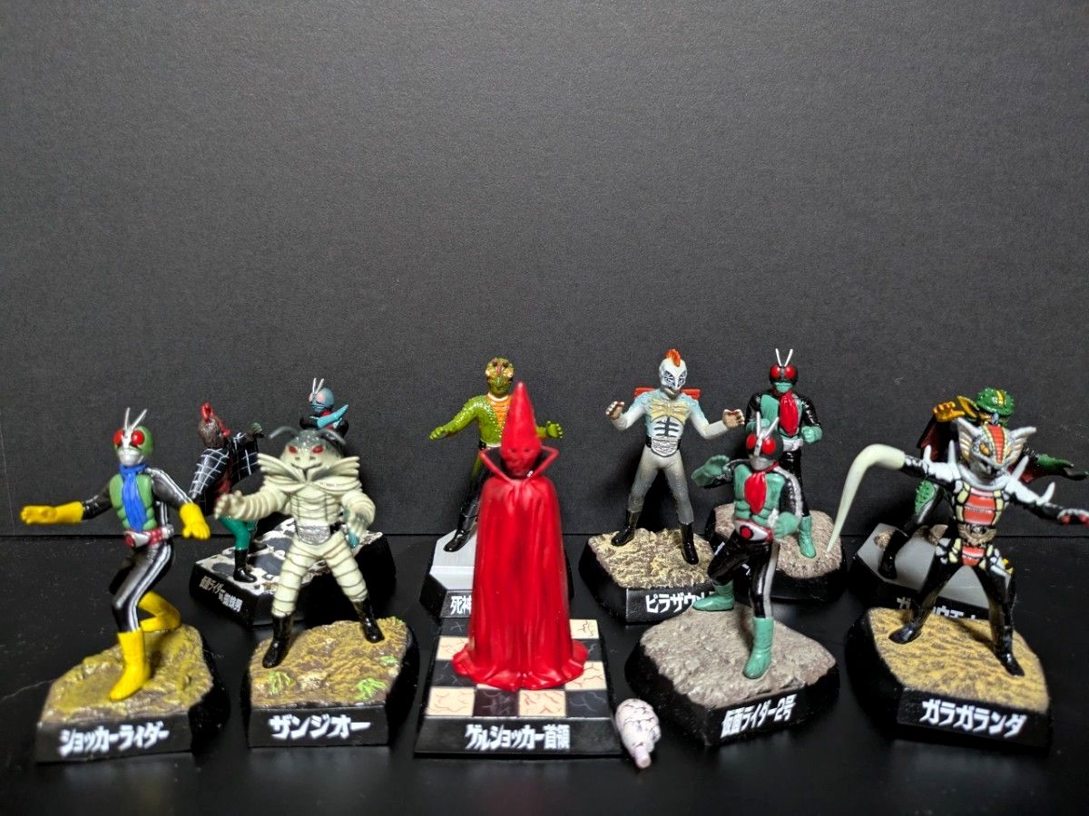仮面ライダー怪人名鑑全10種セット 箱付き｜Yahoo!フリマ（旧PayPay