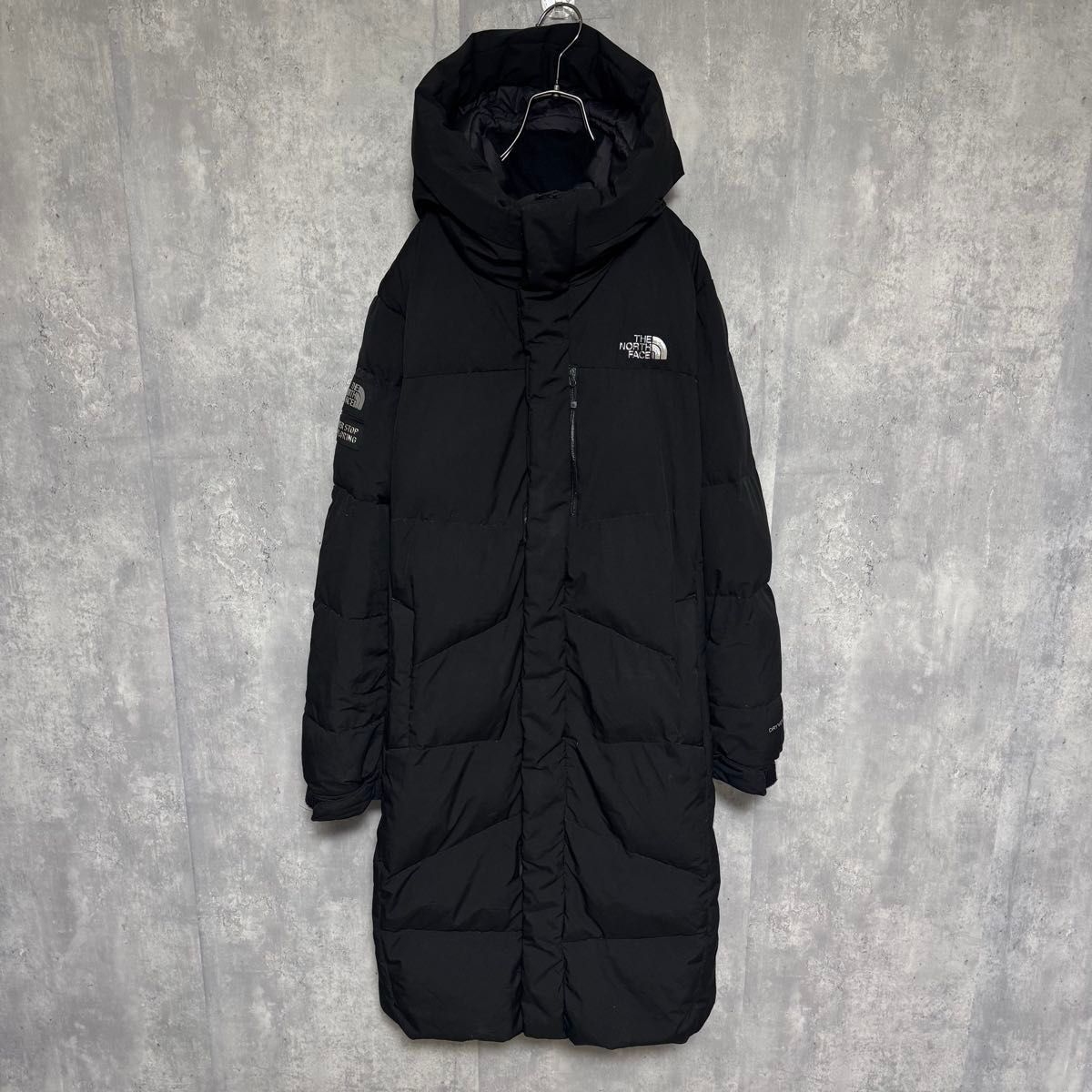 ノースフェイス ロングダウンジャケット メンズS DRYVENT ダウンコート