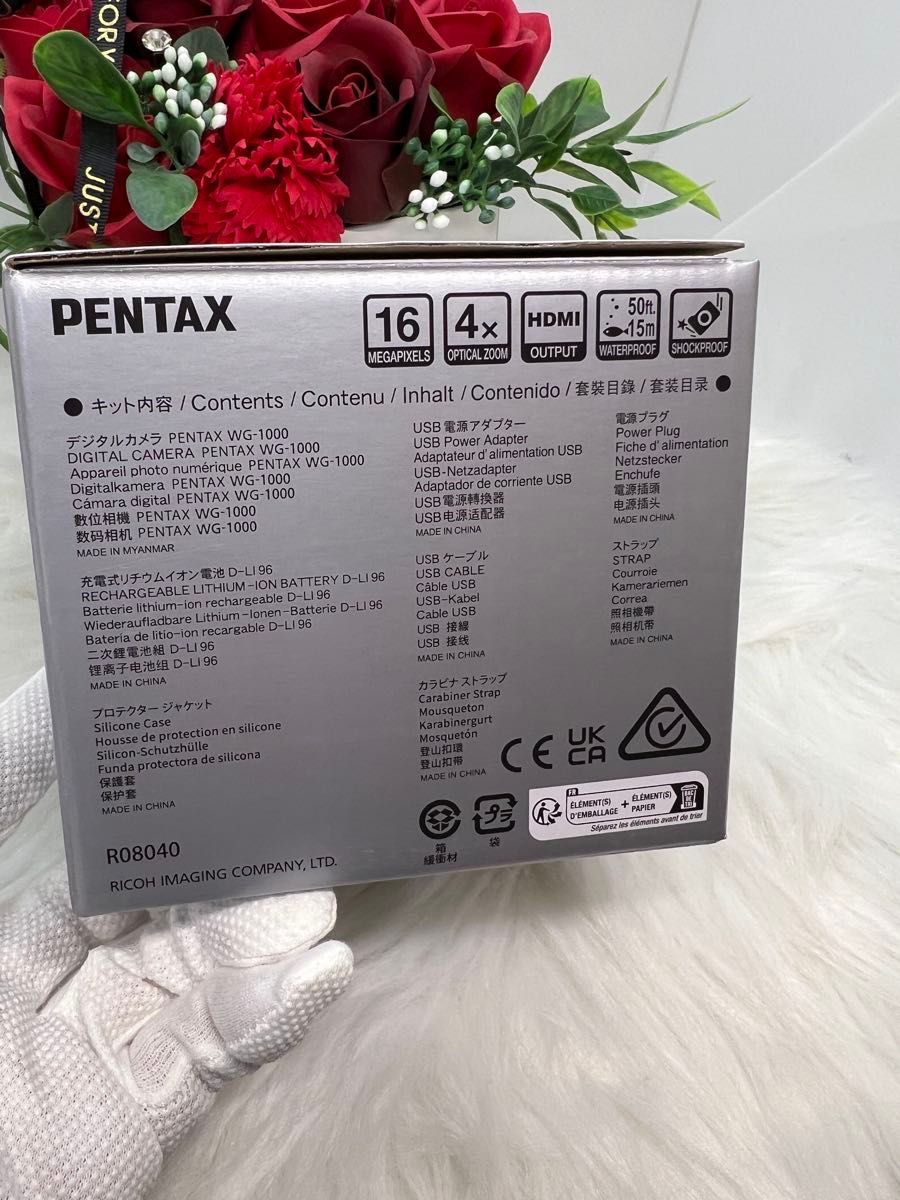 PENTAX WG-1000 グレイ ペンタックス 未開封新品 保証書有り｜Yahoo