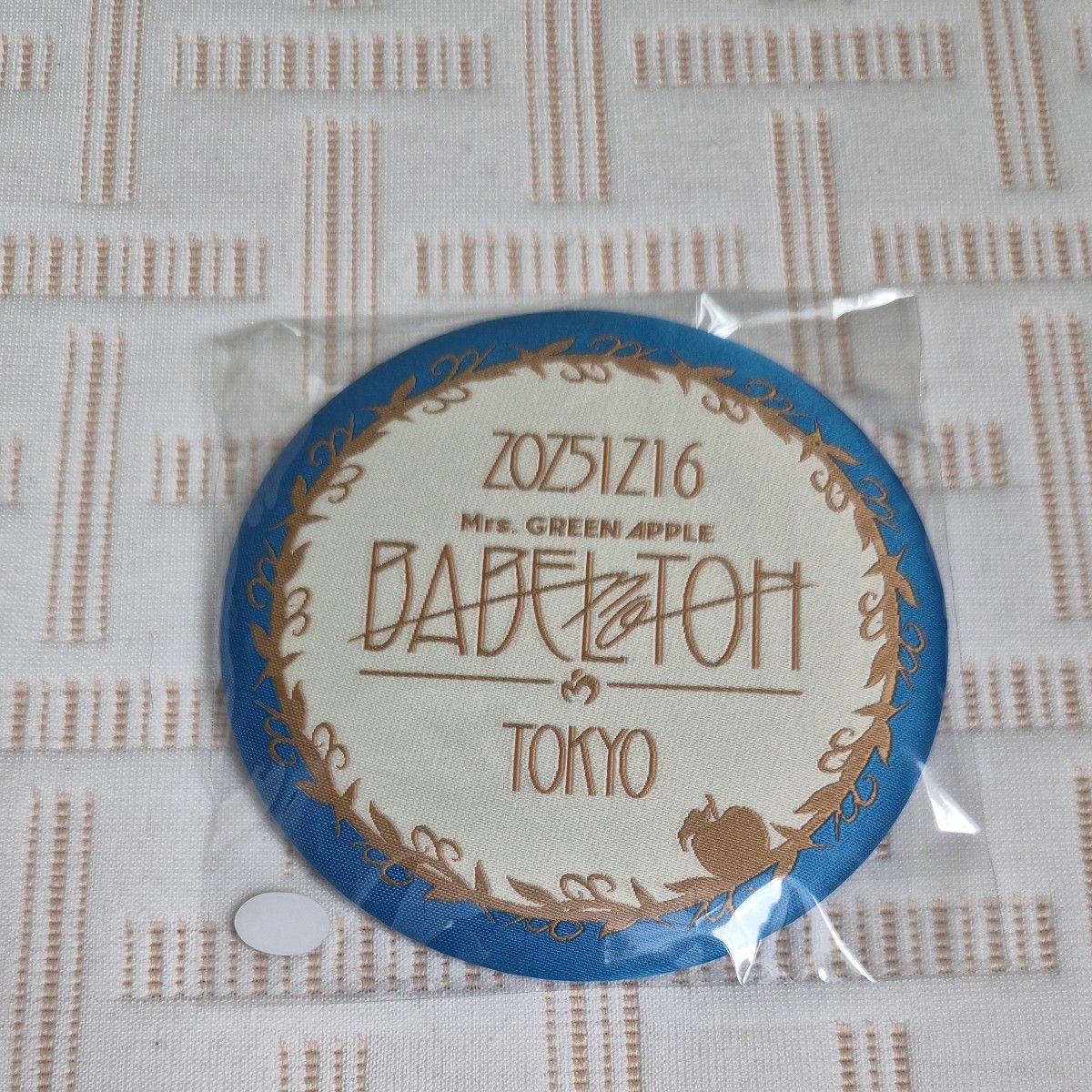 Mrs GREEN APPLE ミセス東京ドームバベルの塔 リンゴジャムシート特典