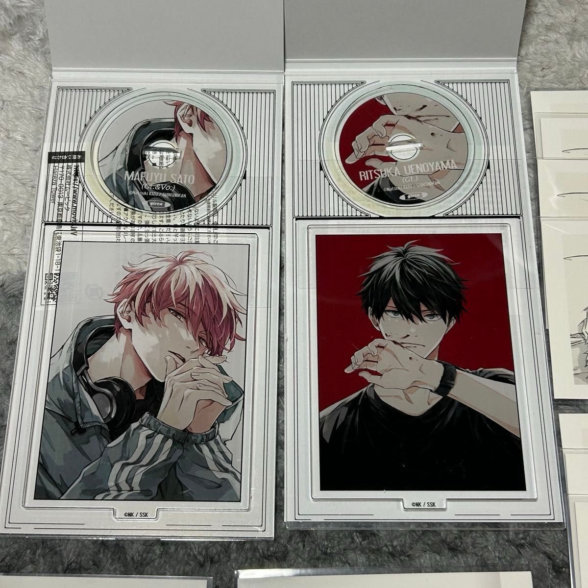 ギヴン展 CD風アクリルスタンド 真冬・立夏 ENCORE ぱしゃこれpremium