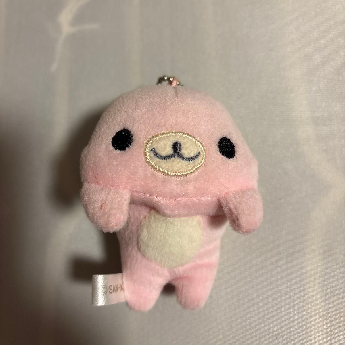 サンエックス まめゴマ コレクションぬいぐるみ ピンク 当時品 まめ