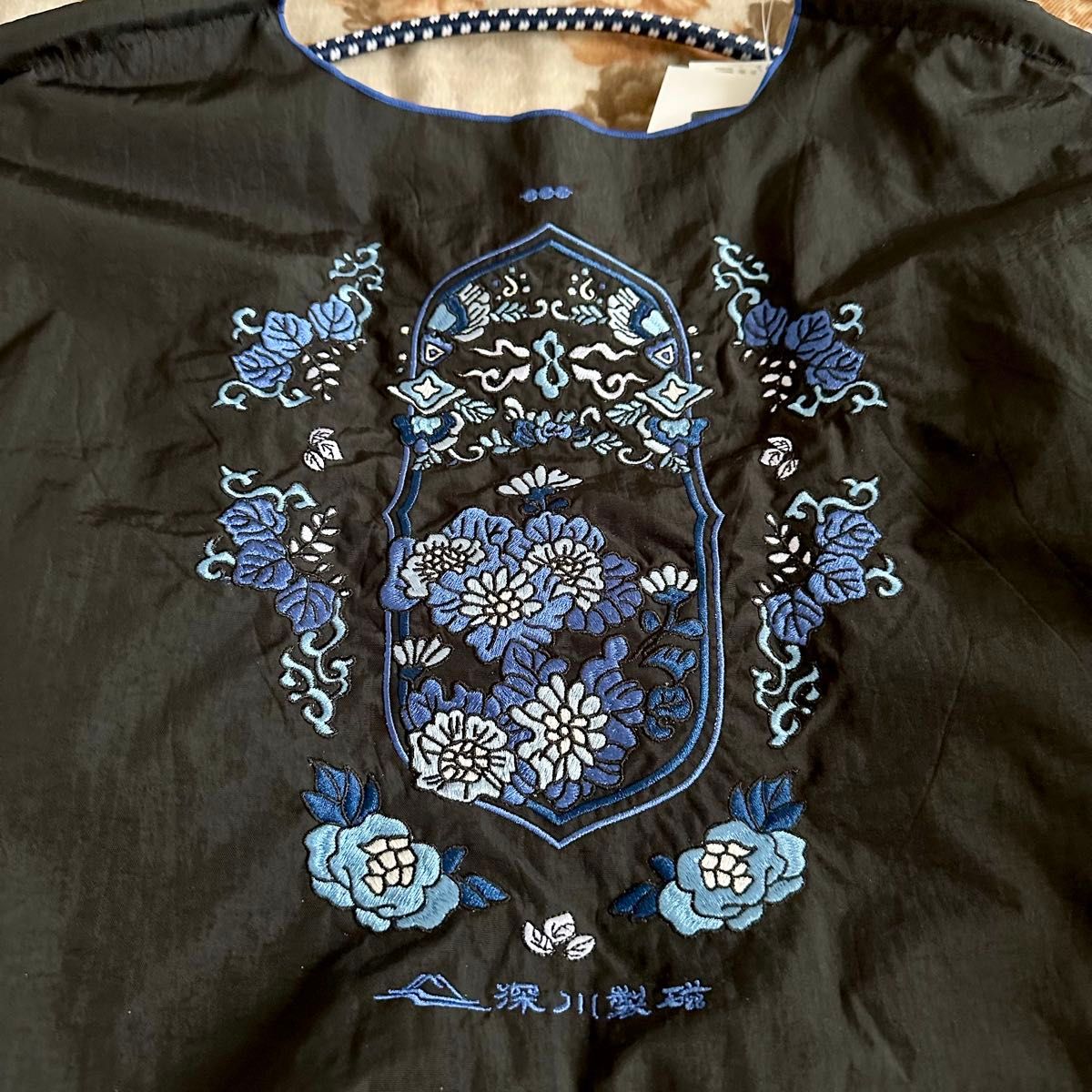 数量限定】ボールアンドチェーン×深川製磁 コラボエコバッグ 黒Mサイズ