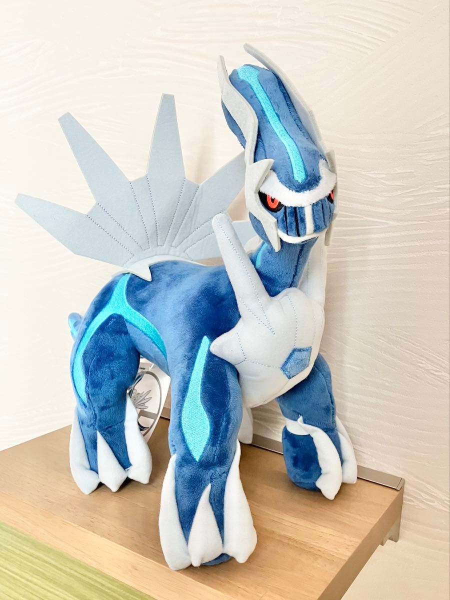 タグ付き ポケモンセンター限定 ディアルガ ぬいぐるみ pokemon