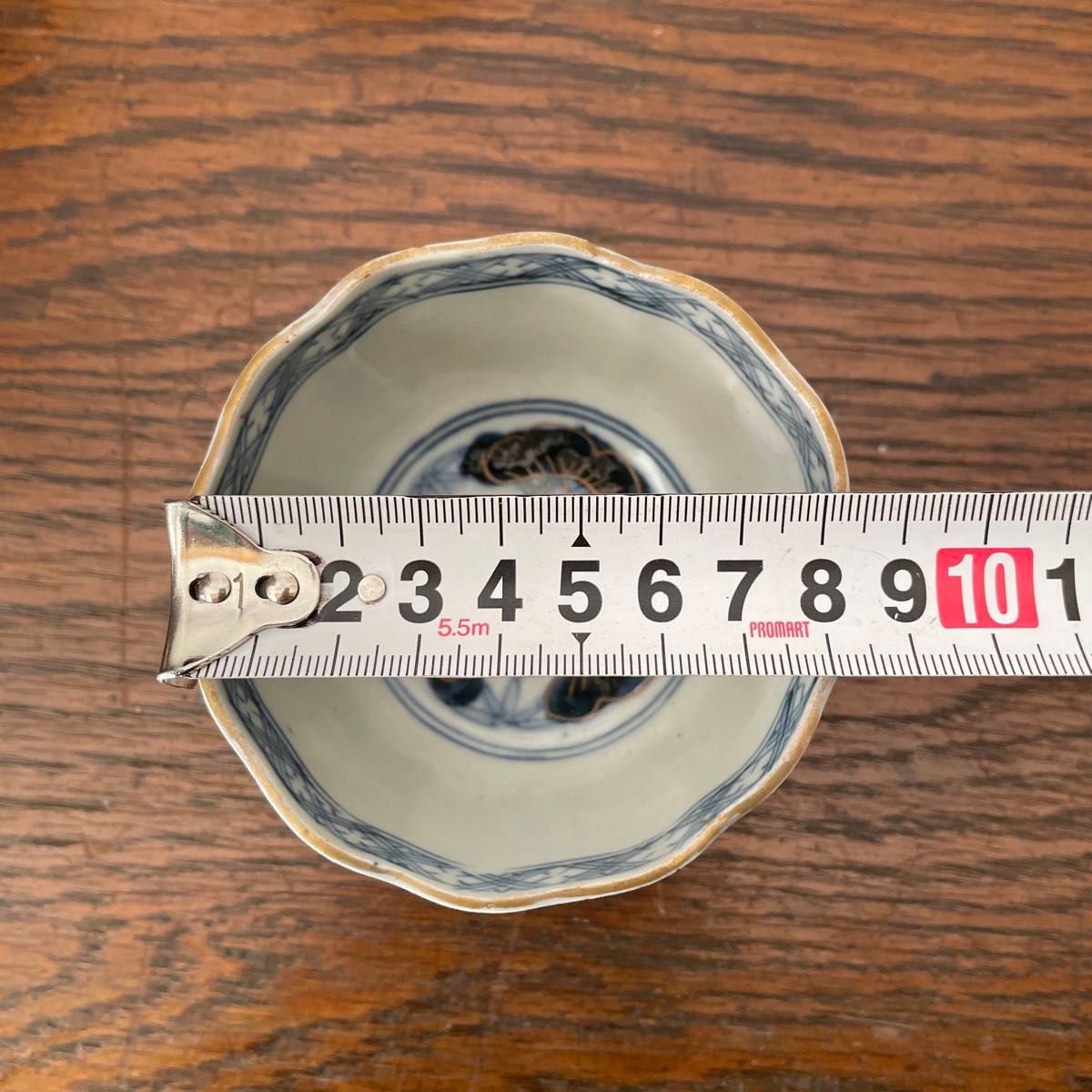 幕末 明治 伊万里焼 色絵染付 湯呑 向付 蕎麦猪口 松竹梅 金彩 染付