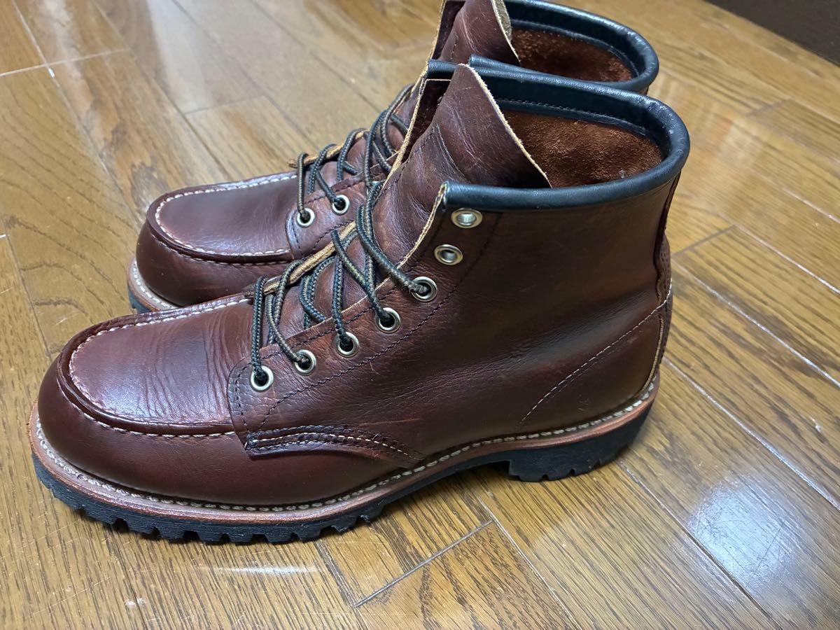 REDWING レッドウイング 8146 ラフネック ブラウン 7D 美品 USA製