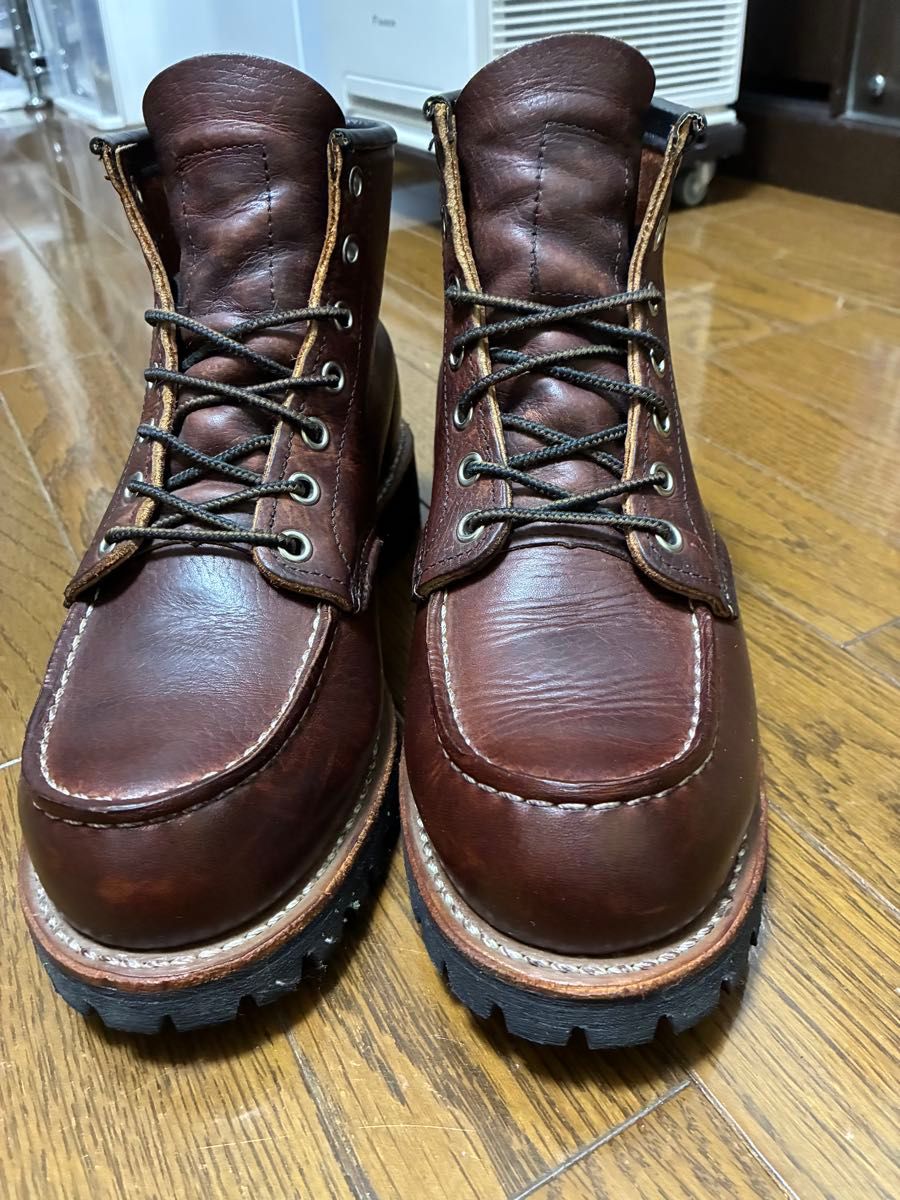 REDWING レッドウイング 8146 ラフネック ブラウン 7D 美品 USA製