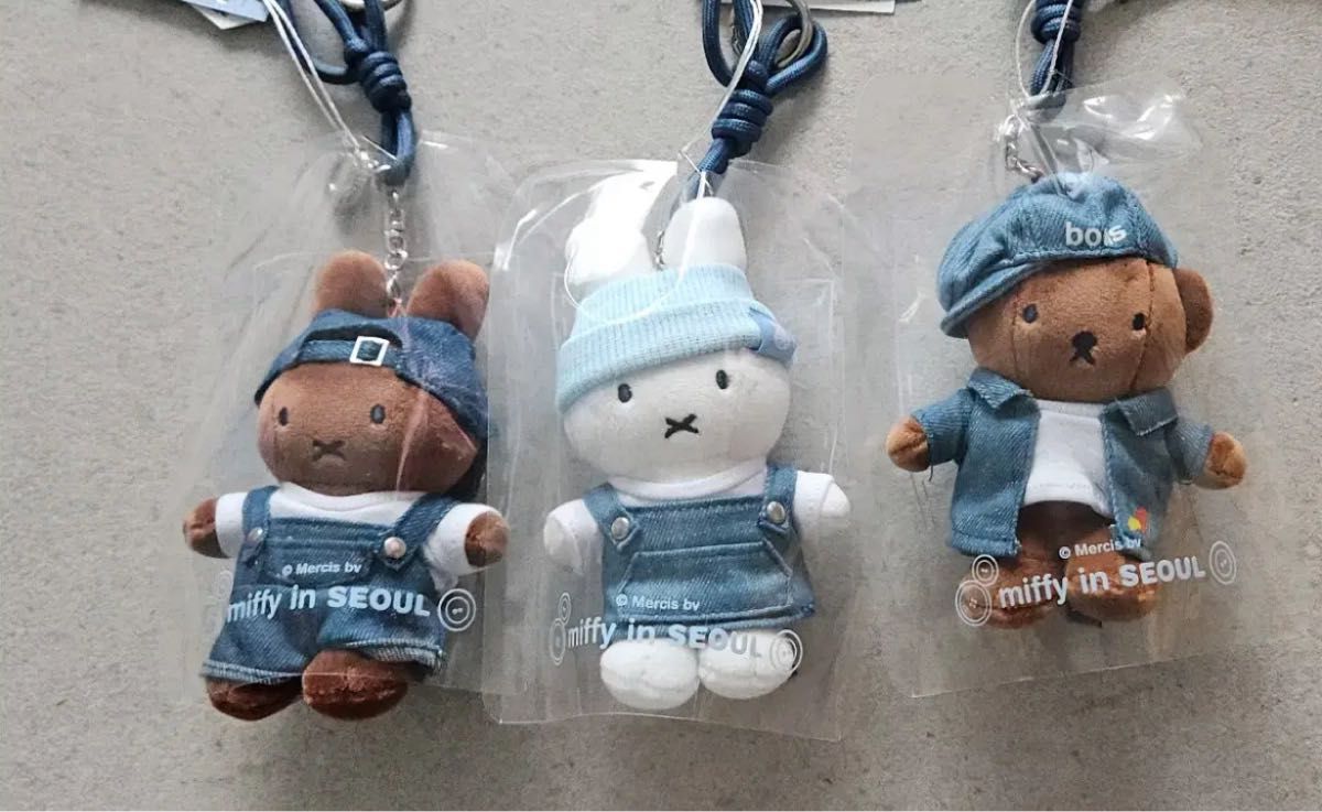ミッフィー 韓国 ソウル 限定 キーホルダー 3点セット｜Yahoo!フリマ