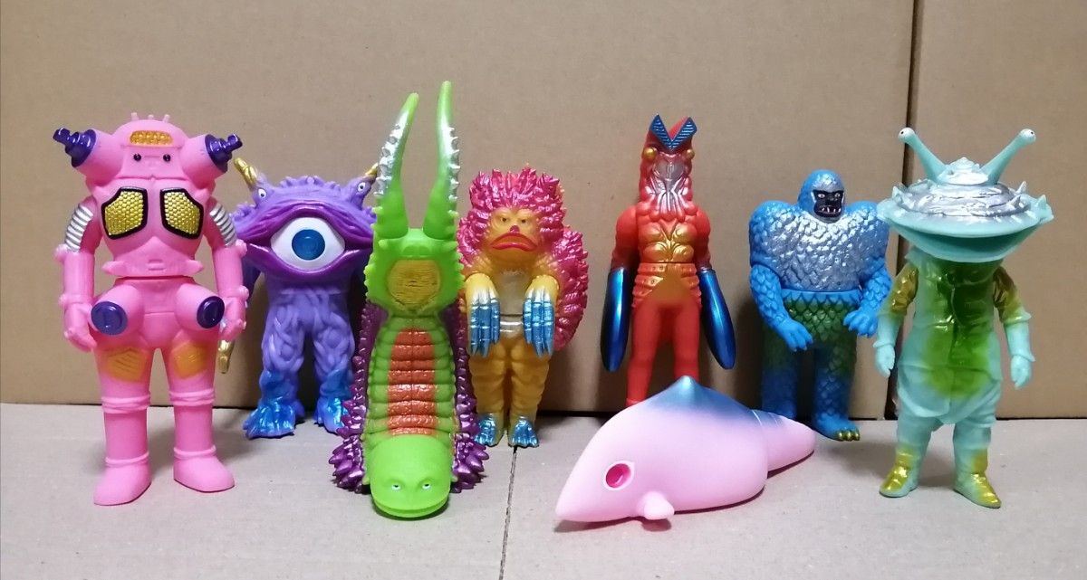 KAIJU COLORS 8種コンプリートセット ウルトラ怪獣シリーズ ドンキ等