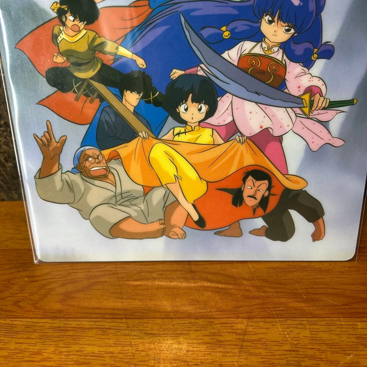 らんま1/2 下敷き 当時物 美品 早乙女乱馬 天道あかね なびき かすみ