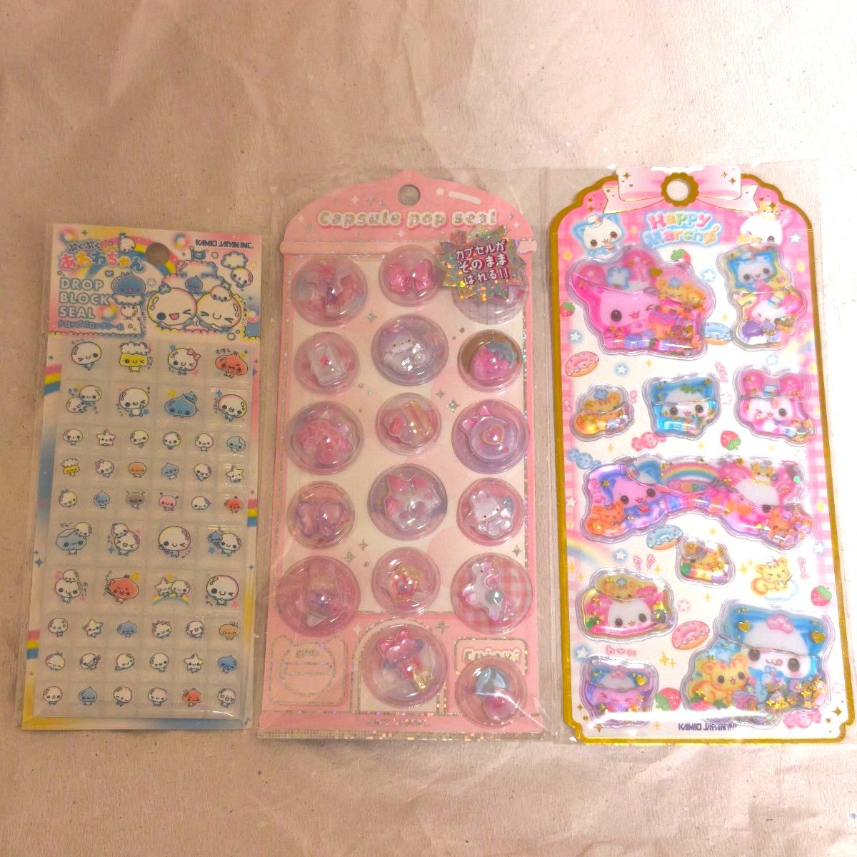 新品未開封】ウォーターシール タイルシール カプセルポップシール