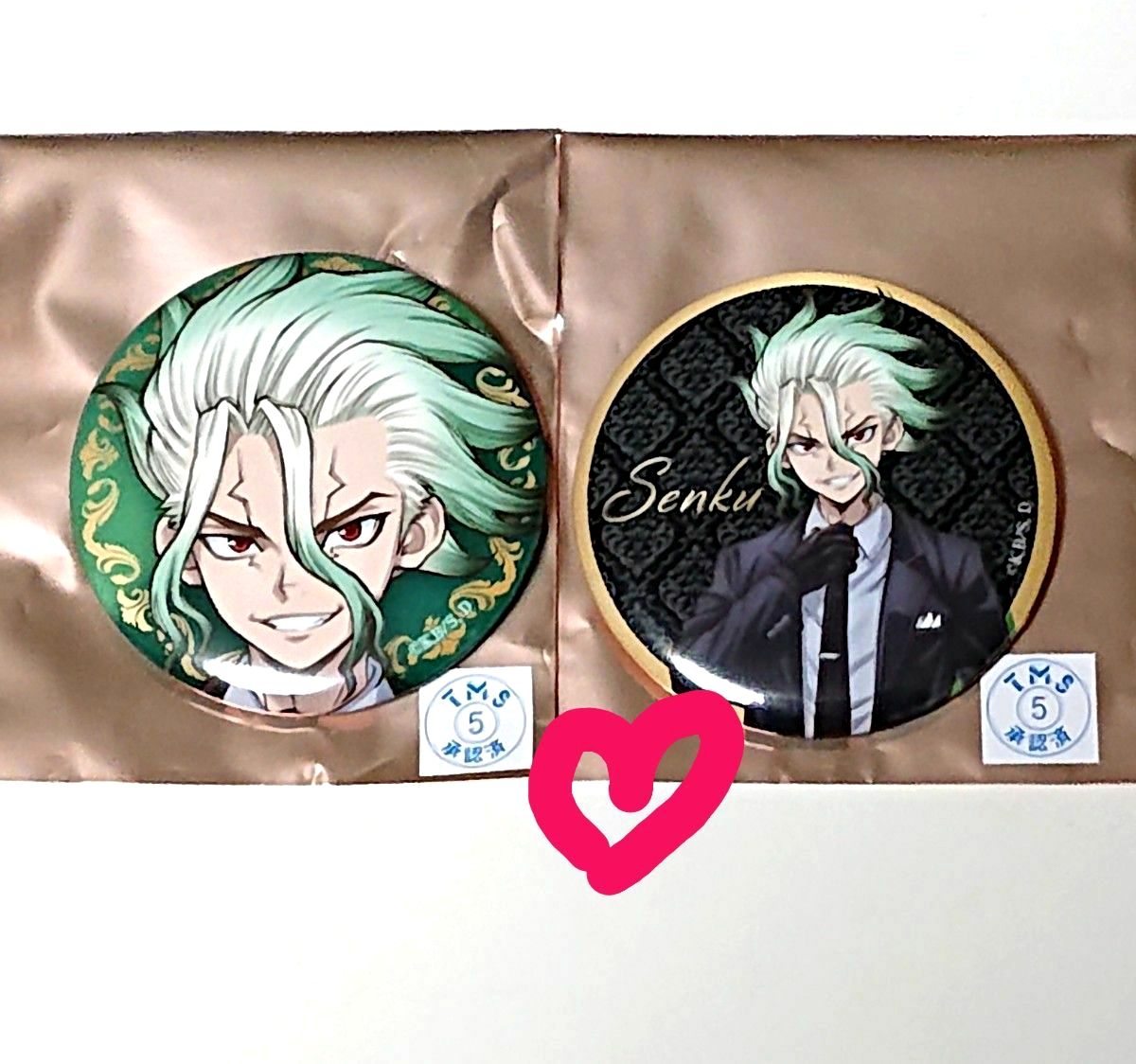 dr.stone theキャラ ブラックスーツ 缶バッジ 29個 石神千空 B dr