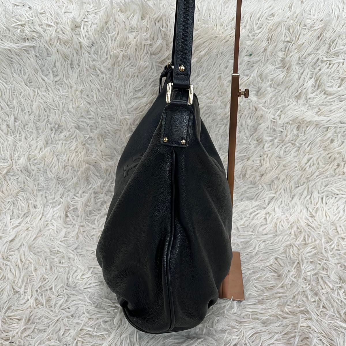 TORY BURCH トリーバーチ ワンショルダーバッグ ブラック タッセル