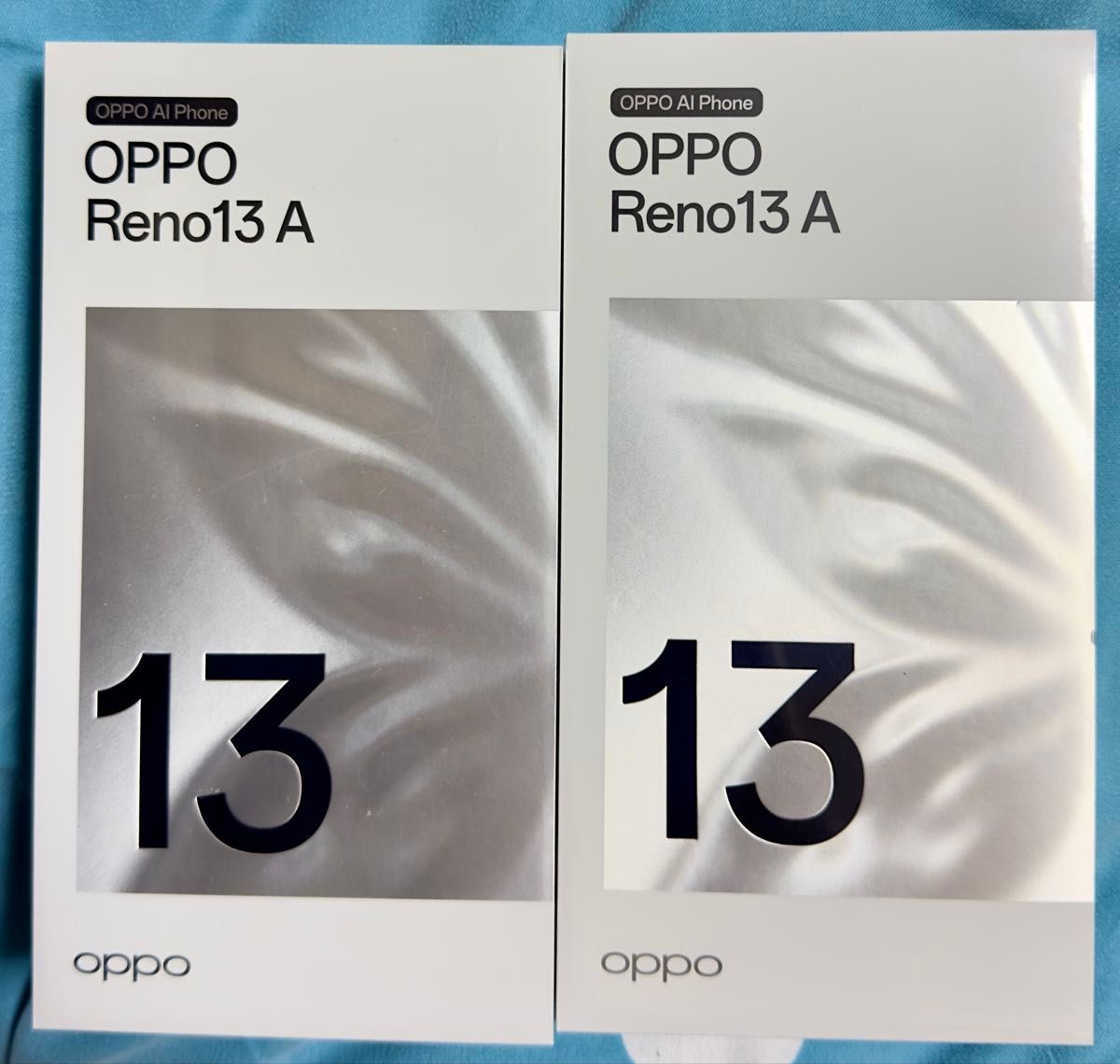 新品 未開封(シュリンク付き)OPPO Reno13 A 2台一括購入 SIMフリーの為
