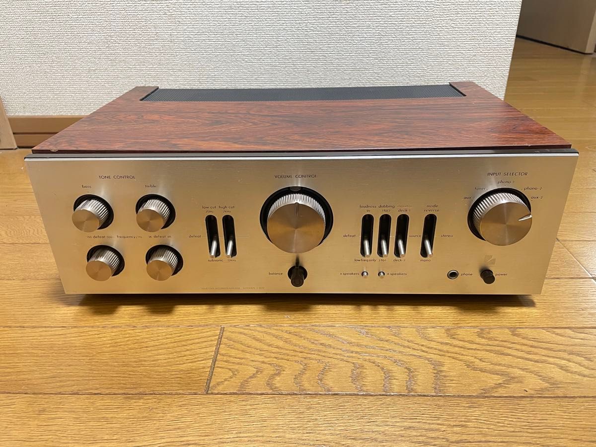 LUXMAN L-80V 音出しOK ジャンク プリメインアンプ メペ｜Yahoo!フリマ