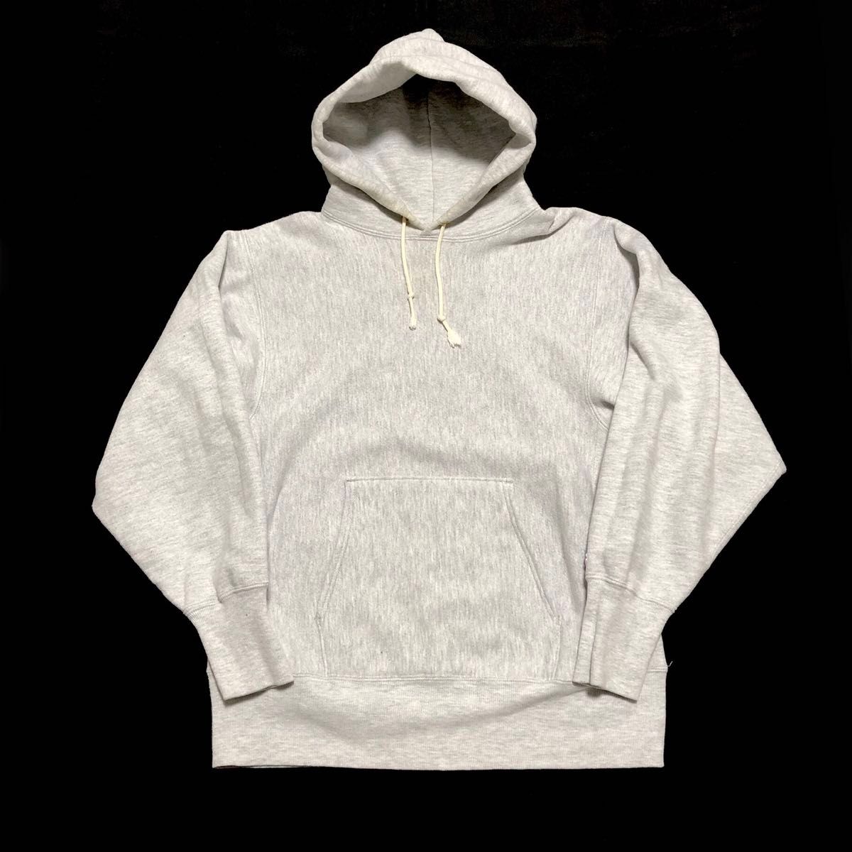 90s USA製 チャンピオン リバースウィーブ パーカー グレー 目無し