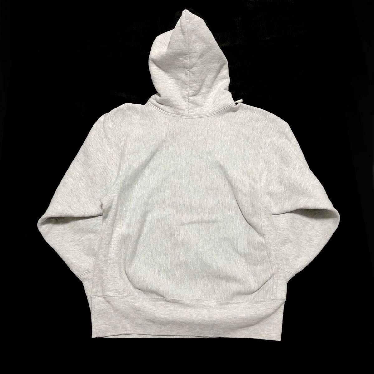 90s USA製 チャンピオン リバースウィーブ パーカー グレー 目無し