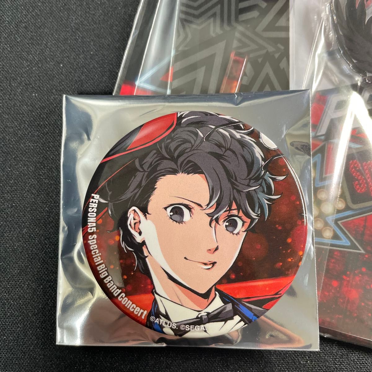 ペルソナ5 ペルソナコンサート ジョーカー 主人公 雨宮 缶バッジ