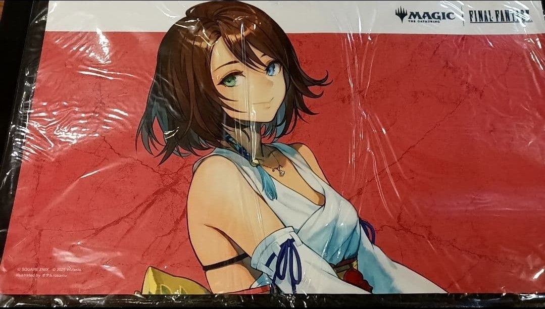 MTG FF スピラの希望、ユウナ プレイマット MTG×FF スピラの希望
