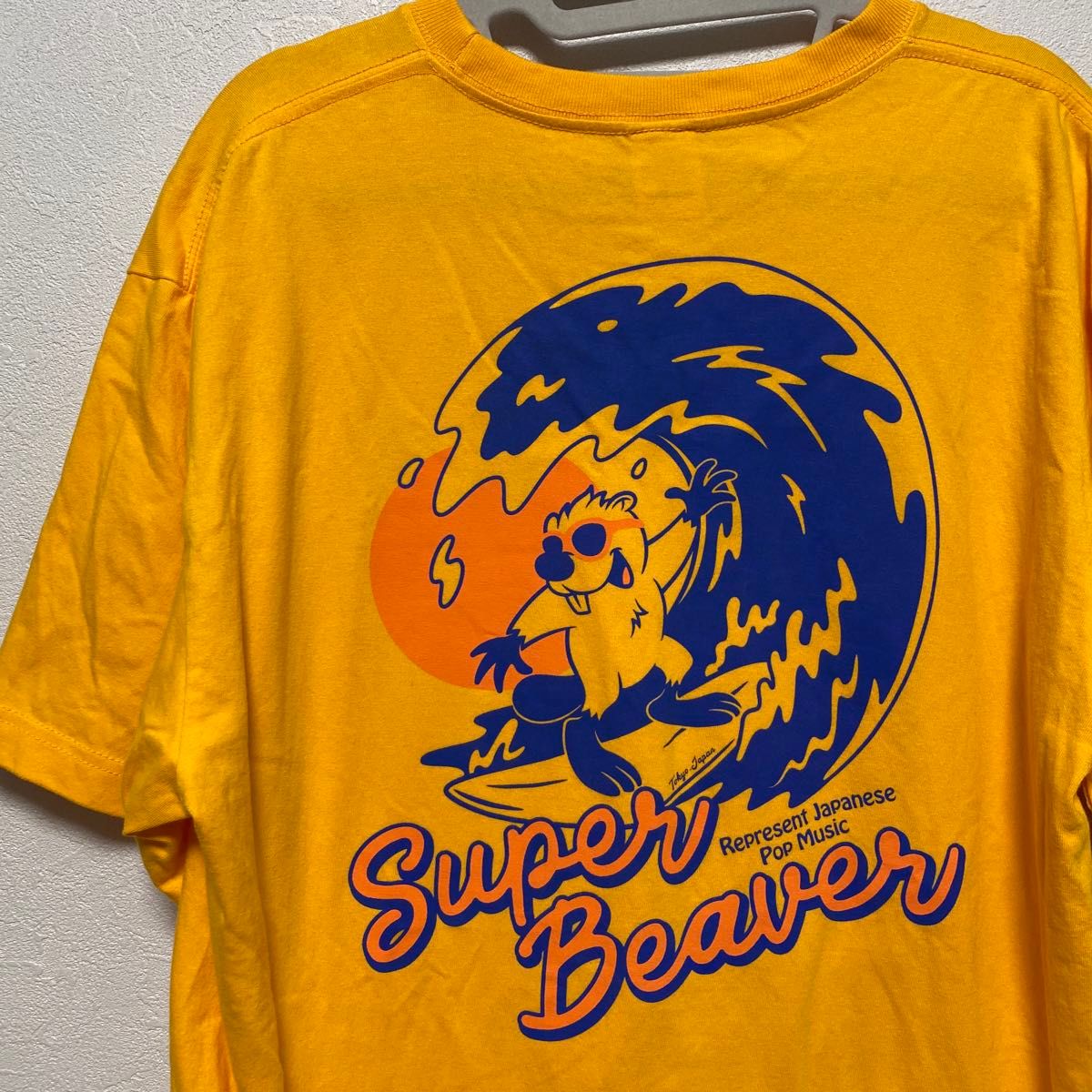 Super Beaver 20周年記念 サーフTシャツ オレンジ XLサイズ｜Yahoo