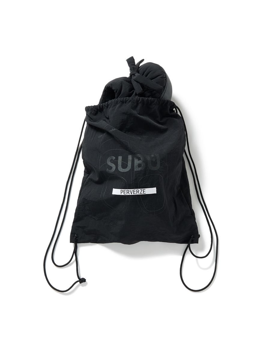 PERVERZE SUBU パーバーズ スブ コラボサンダル スリッポン 黒