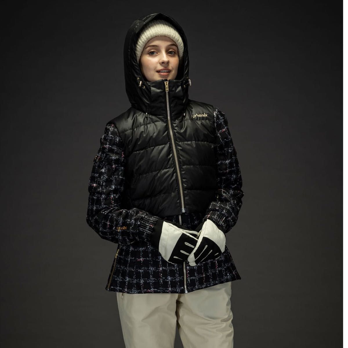 新品】 phenix 3way ベスト ジャケット スキーウェア セットアップ