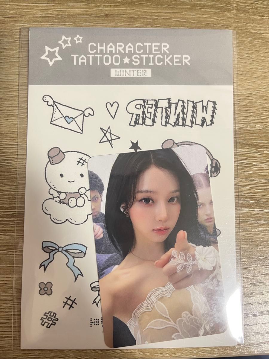 aespa トレカ synk MD タトゥーステッカー ウィンター｜Yahoo!フリマ