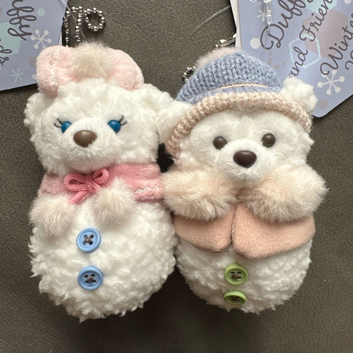 ダッフィー シェリーメイ ぬいぐるみチャーム シークレット 雪だるま 2