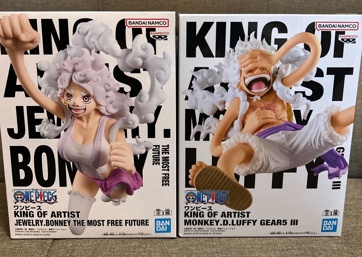 ワンピース KING OF ARTIST フィギュア ルフィ ギア5 ニカボニー