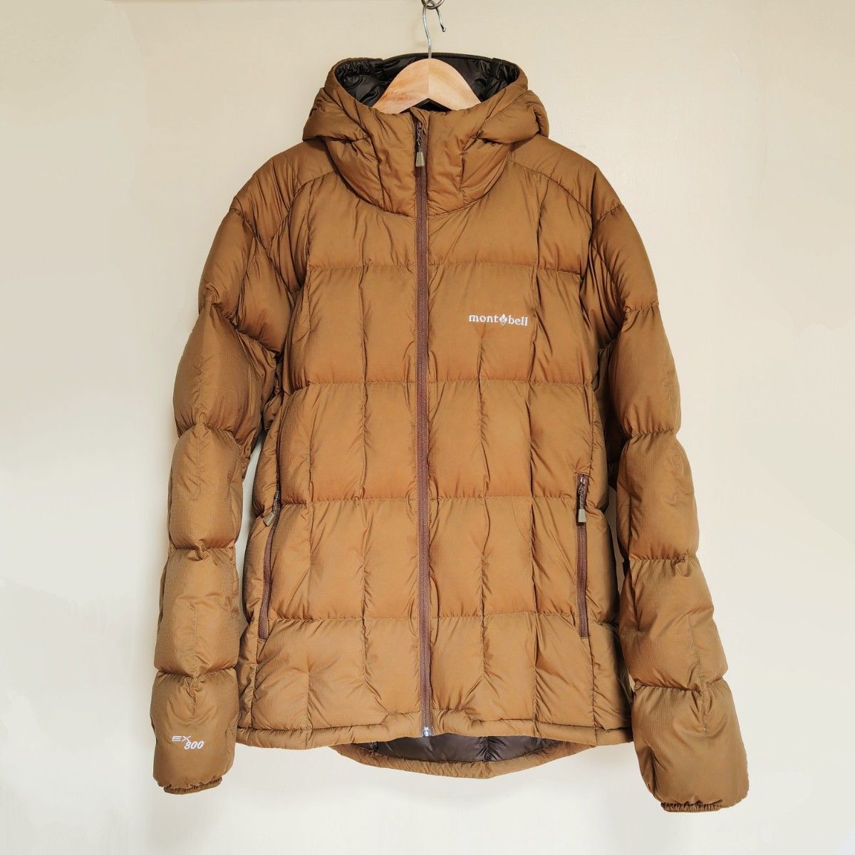 新品 未使用 L】モンベル ネージュダウン パーカ Men's 茶｜Yahoo