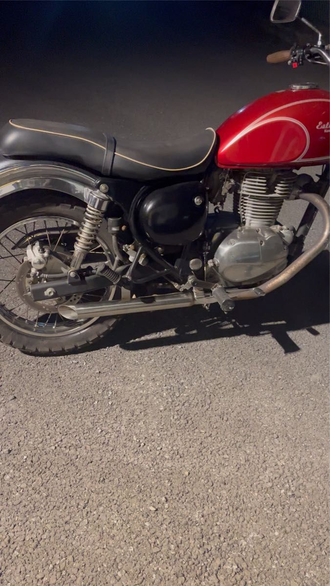 sr400 かち上げマフラー ワンオフ 1jr チョッパー スリップオン ボバー