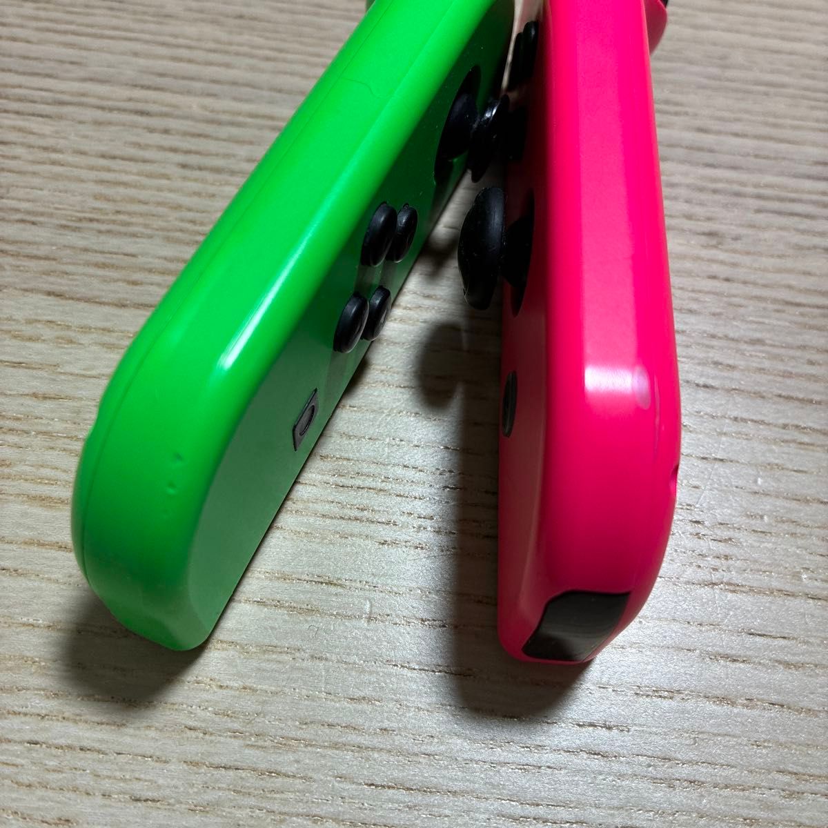 ジャンク Nintendo Switch Joy-Con ネオングリーン ネオンピンク 2個